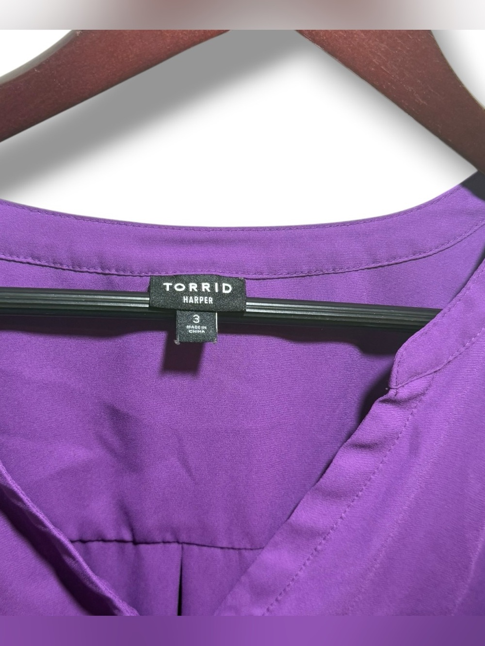 Torrid Harper Short Sleeve Blouse - Picture 3 of 3